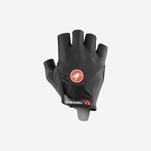 Black Men Castelli ARENBERG GEL 2 Gloves | IVLYQ-3051