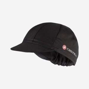 Black Men Castelli ENDURANCE Cap | UONXW-0826