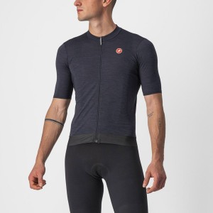 Black Men Castelli ESSENZA Jersey | NPCRK-8269