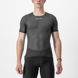 Black Men Castelli PRO MESH 2.0 SHORT SLEEVE Base Layer | RYBTO-4938