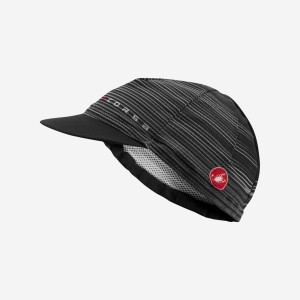 Black Men Castelli ROSSO CORSA Cap | ECYNM-3047