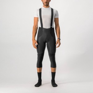 Black Men Castelli SORPASSO RoS BIB KNICKER Leggings | MKRNH-5106