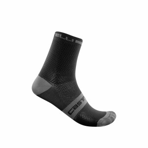 Black Men Castelli SUPERLEGGERA T 12 Socks | BCXYF-2465