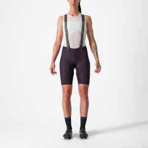 Black Women Castelli FREE AERO RC W Bib Shorts | ZHDEN-5294