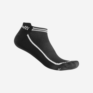 Black Women Castelli INVISIBILE Socks | NGMKH-2360