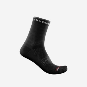 Black Women Castelli ROSSO CORSA W 11 Socks | GENVM-1470