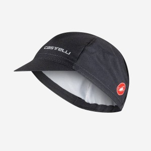 Black Women Castelli VELOCISSIMA Cap | VUZFD-3712