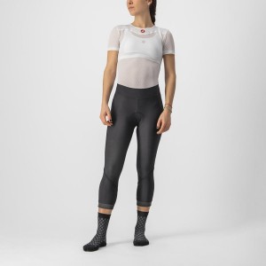 Black / Black Women Castelli VELOCISSIMA THERMAL KNICKER Leggings | LOUIP-9507