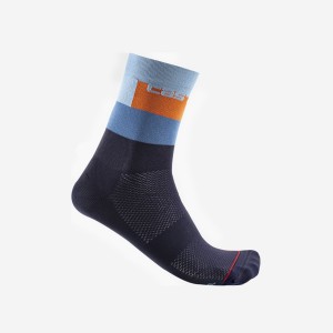 Blue Men Castelli BLOCCO 15 Socks | CSTGV-6039