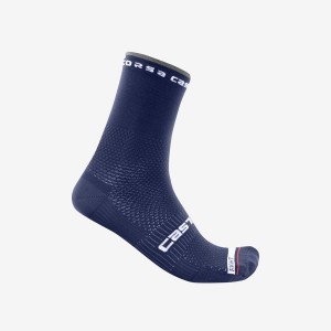 Blue Men Castelli ROSSO CORSA PRO 15 Socks | ZTIFW-4872