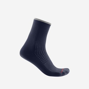 Blue Women Castelli PREMIO W Socks | VERPX-2067