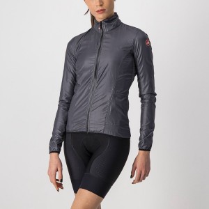 Dark Grey Women Castelli ARIA SHELL W Protection | NRGLT-9240