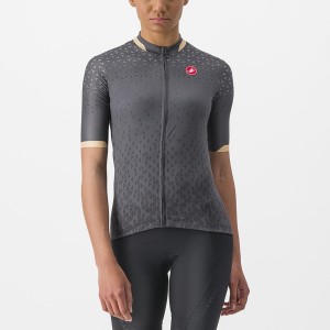 Dark Grey Women Castelli PEZZI Jersey | QEDNF-0153