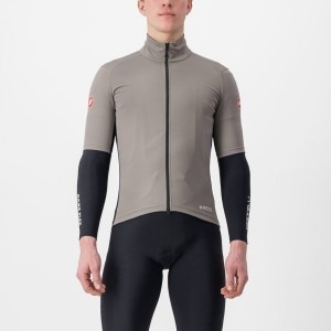 Grey Men Castelli PERFETTO RoS 2 WIND Jackets | QEAUL-4527