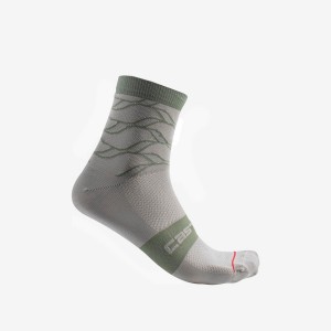 Grey Women Castelli CLIMBER'S 3.0 12 CM Socks | LIYBO-1785