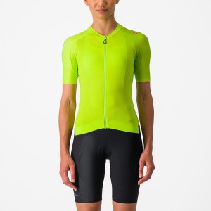 Light Green / Deep Green Women Castelli ESPRESSO W Jersey | CNDMY-1543