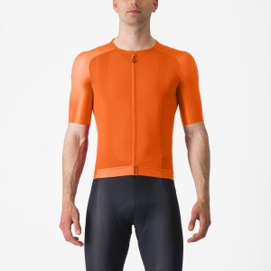 Orange Men Castelli AERO RACE 7.0 Jersey | WETBK-3461