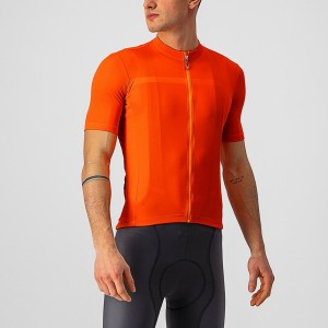 Orange Men Castelli CLASSIFICA Jersey | SANUH-1567