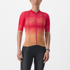 Orange Women Castelli CLIMBER'S 2.0 W Jersey | JUVFX-1546