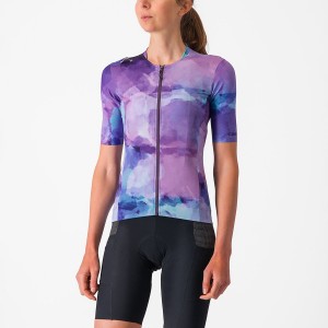 Purple Women Castelli UNLIMITED PRO W Jersey | KDGZC-6582