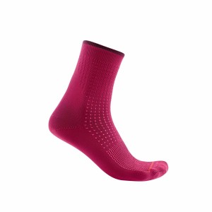 Red Women Castelli PREMIO W Socks | NITPS-9528