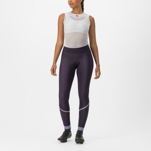 Silver Women Castelli VELOCISSIMA THERMAL Leggings | KLJZA-2371