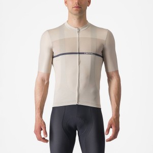 Silver / Blue Men Castelli TRADIZIONE Jersey | SRMPO-3607