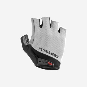 White Men Castelli ENTRATA V Gloves | YZVMW-7865