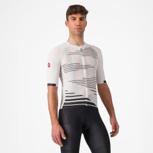 White / Black Men Castelli CLIMBER'S 4.0 Jersey | WXSCQ-9238