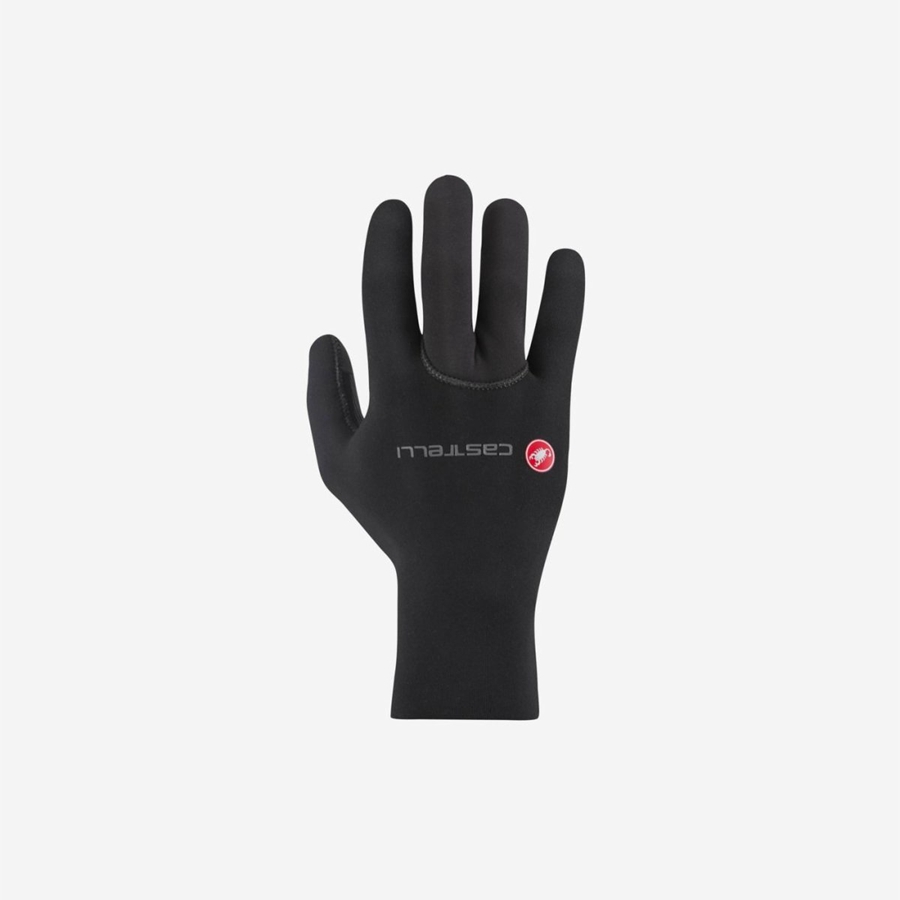 Black Men Castelli DILUVIO ONE Gloves | VHSRT-7683