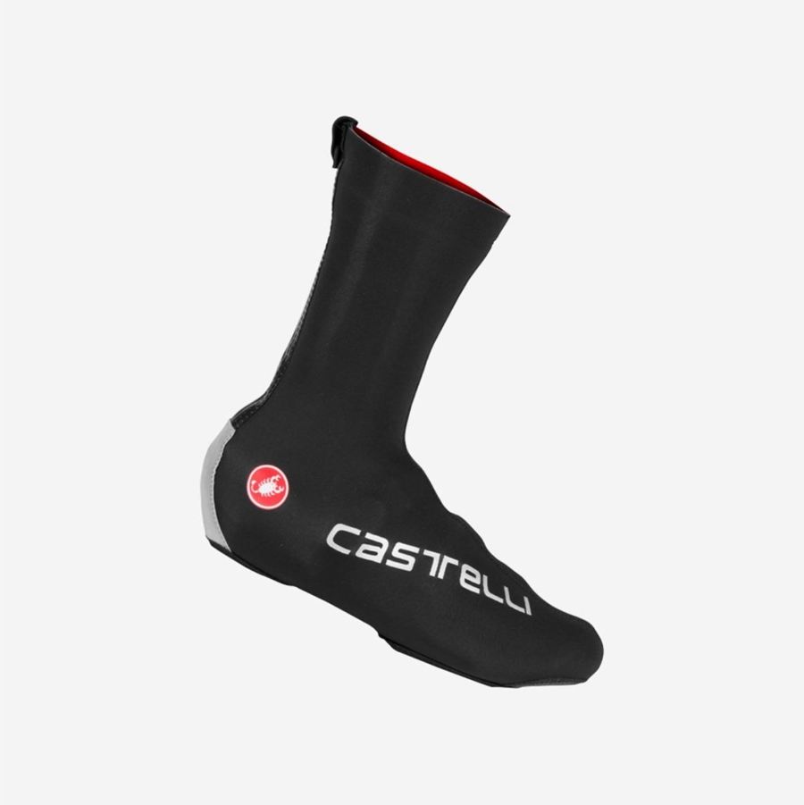 Black Men Castelli DILUVIO PRO Shoecovers | NQPIS-1695