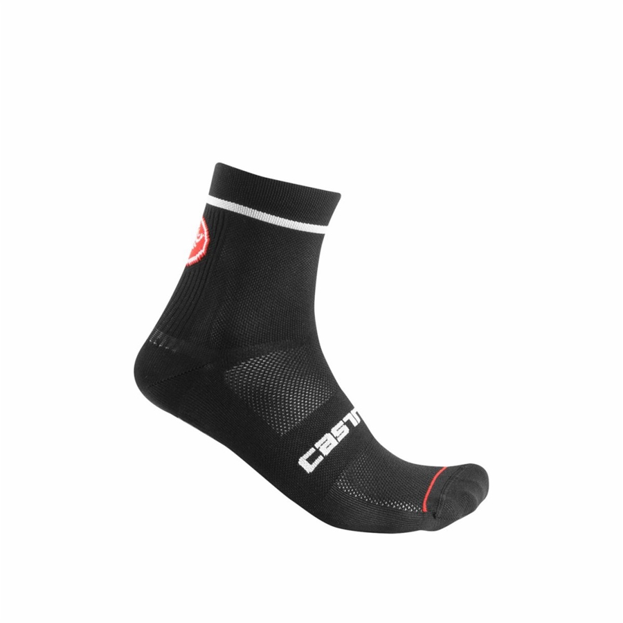 Black Men Castelli ENTRATA 9 Socks | ZEJCT-4961