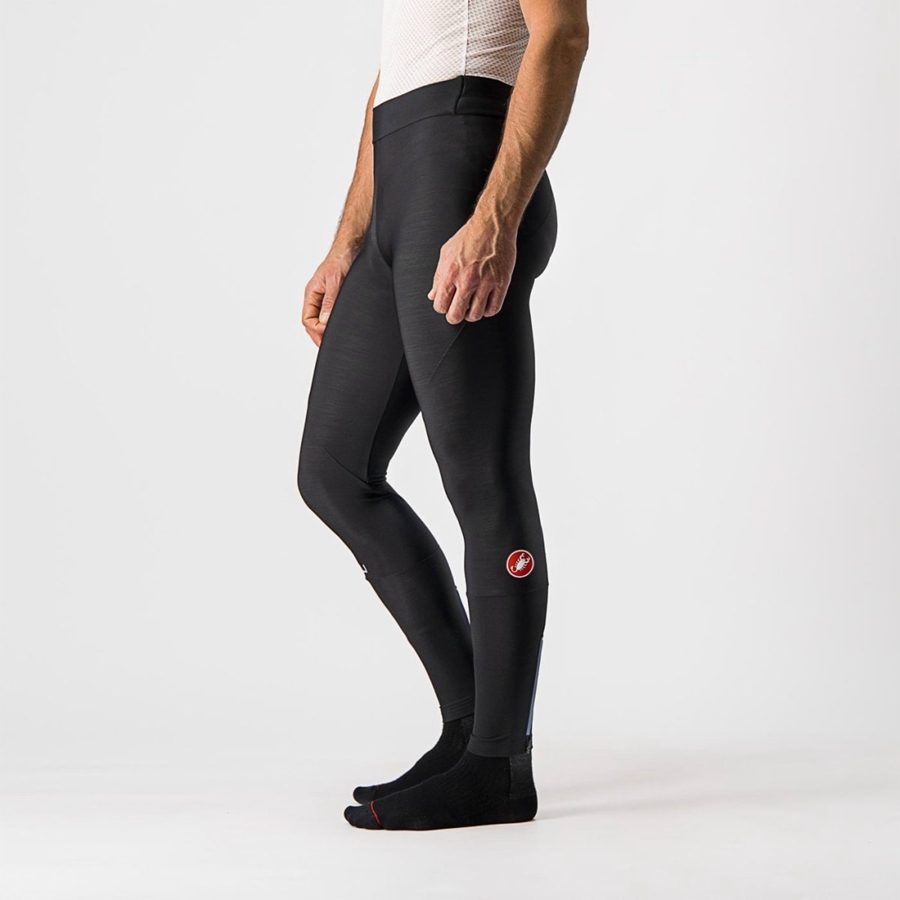 Black Men Castelli ENTRATA NO PAD Leggings | RNJXA-2694