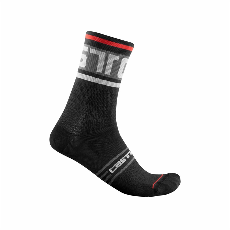 Black Men Castelli PROLOGO 15 Socks | LEHKX-0674