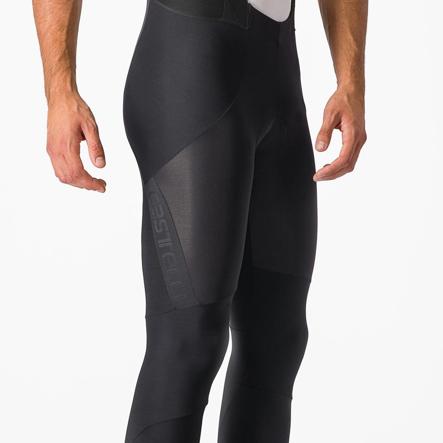 Black Men Castelli SORPASSO RoS Bib Tights | RXPOF-1435