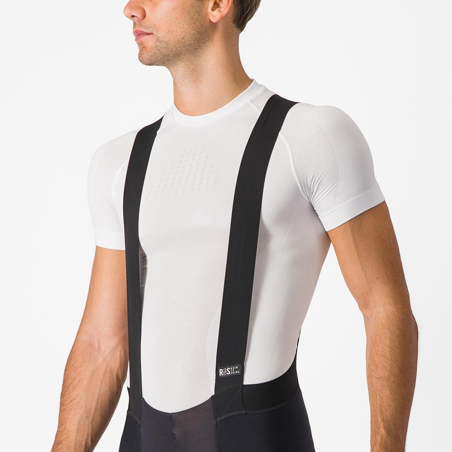 Black Men Castelli SORPASSO RoS Bib Tights | RXPOF-1435