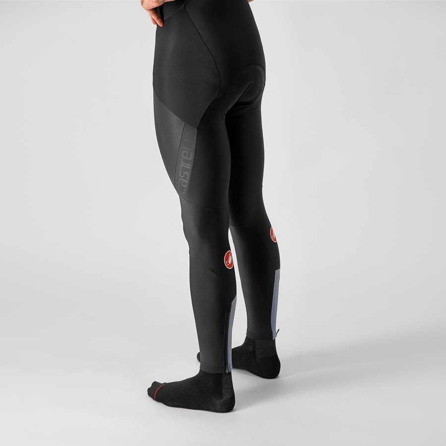 Black Men Castelli SORPASSO RoS Bib Tights | RXPOF-1435