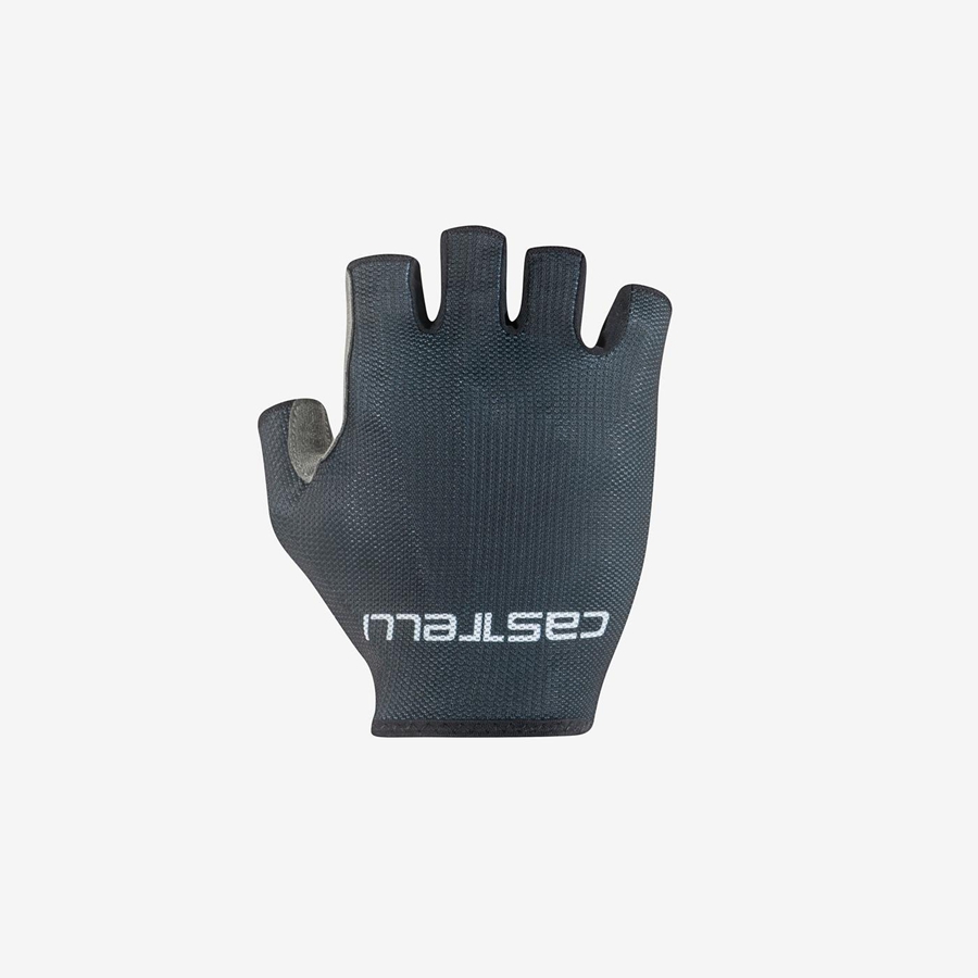 Black Men Castelli SUPERLEGGERA SUMMER. Gloves | KJAPI-8591