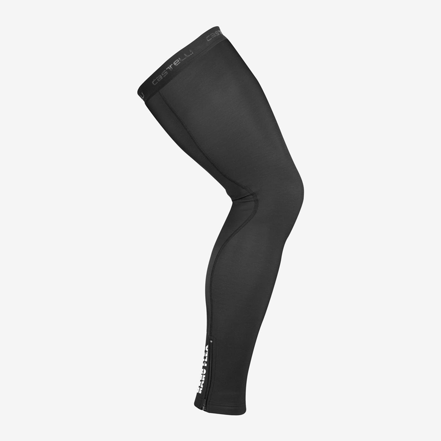 Black Women Castelli NANO FLEX 3G Leg Warmer | FYCWG-9645