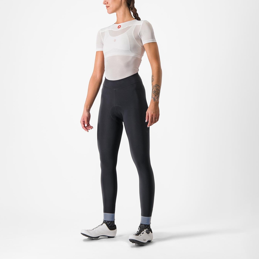 Black Women Castelli TUTTO NANO W Leggings | MCYZN-7402