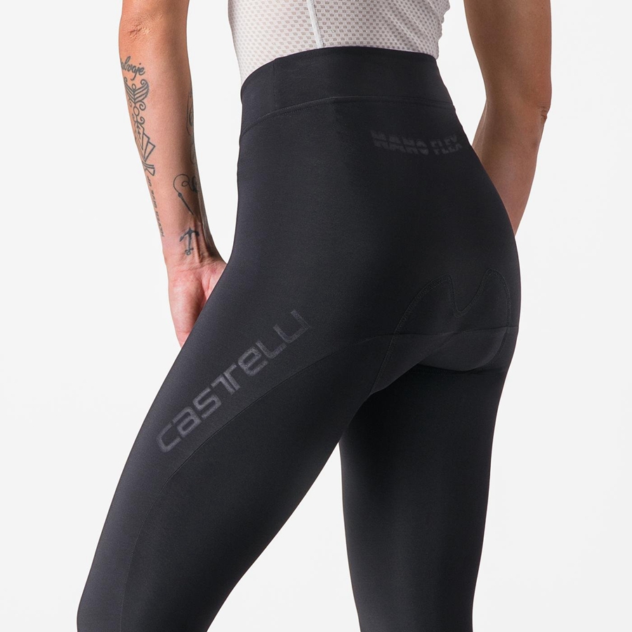 Black Women Castelli TUTTO NANO W Leggings | MCYZN-7402