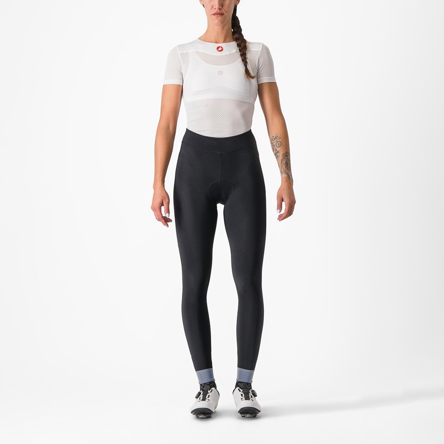 Black Women Castelli TUTTO NANO W Leggings | MCYZN-7402