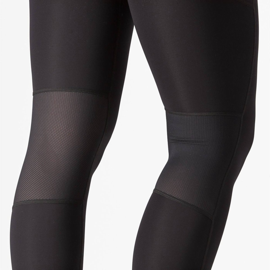 Black Women Castelli UNLIMITED TRAIL W Leggings | INOSK-4138