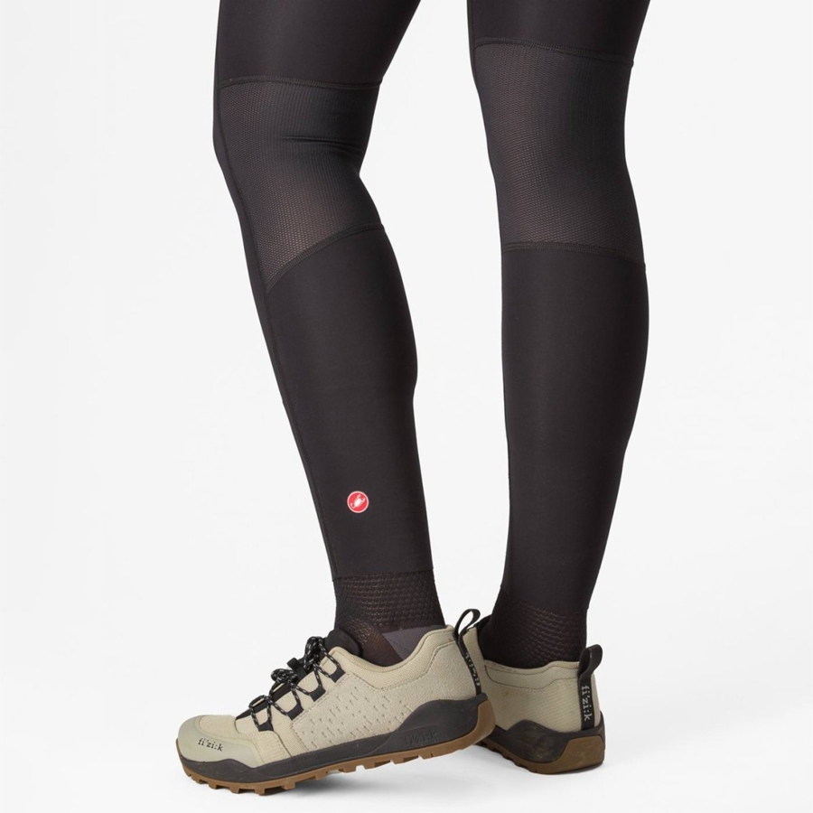 Black Women Castelli UNLIMITED TRAIL W Leggings | INOSK-4138