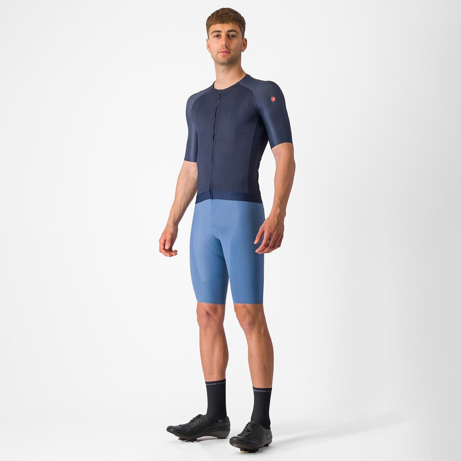 Blue Men Castelli AERO RACE 7.0 Jersey | MOBZN-6153