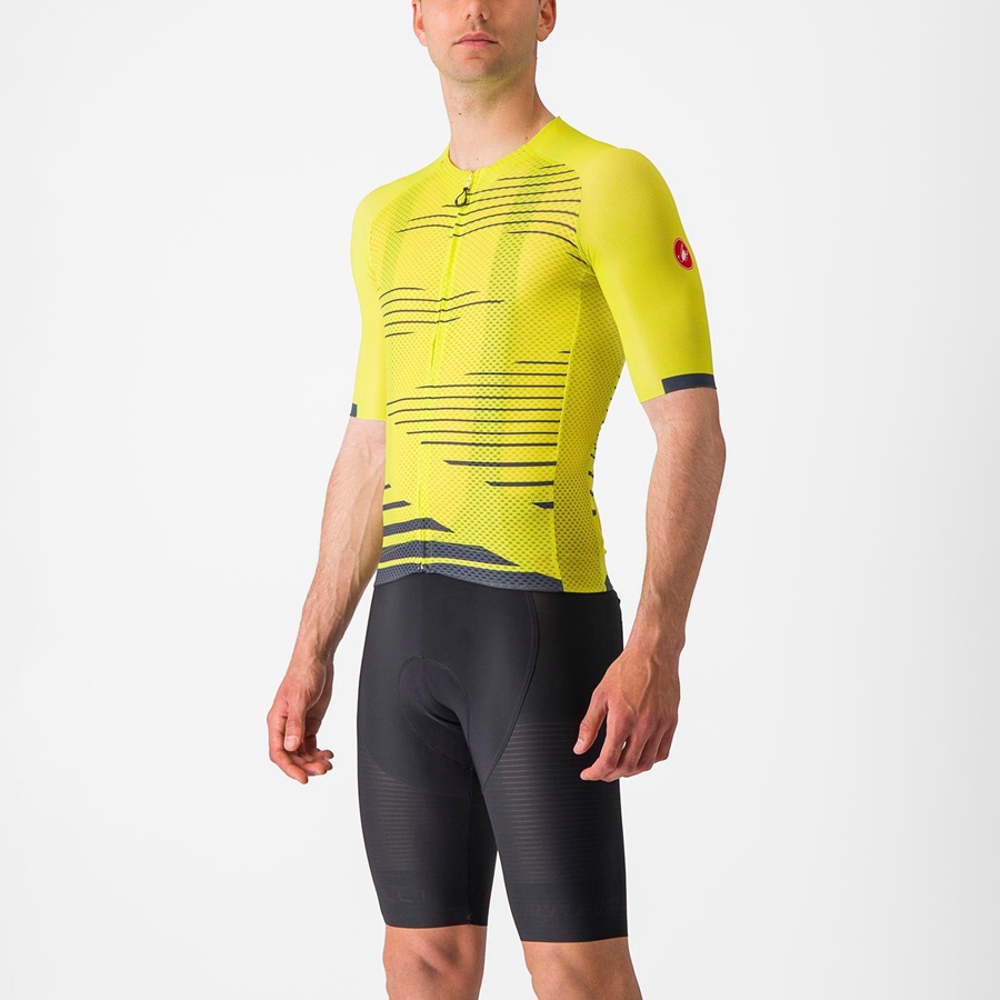 Blue Men Castelli CLIMBER'S 4.0 Jersey | WXKSG-6719