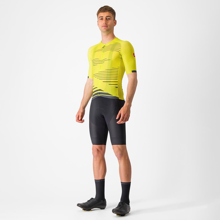 Blue Men Castelli CLIMBER'S 4.0 Jersey | WXKSG-6719