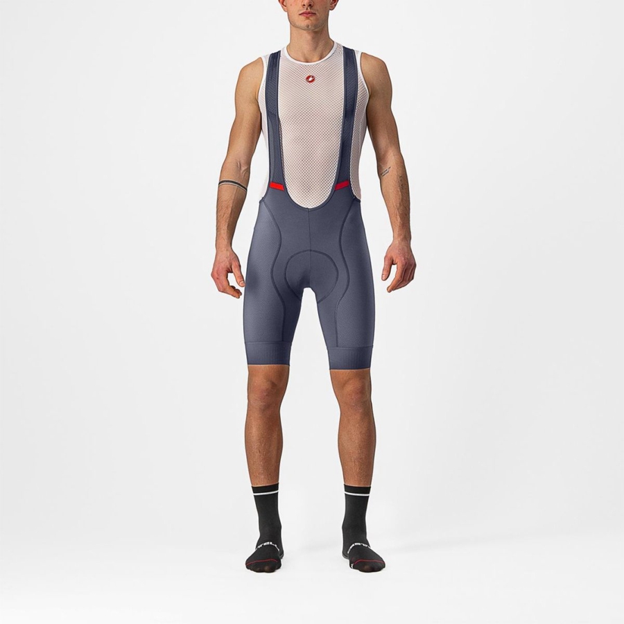 Blue Men Castelli COMPETIZIONE Bib Shorts | PFBCO-1529