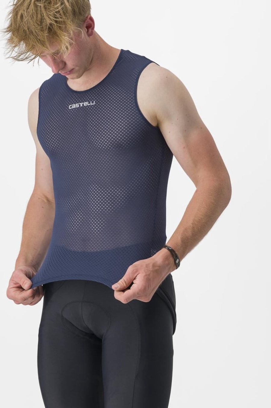 Blue Men Castelli PRO MESH 2.0 SLEEVELESS Base Layer | QFWNI-7651