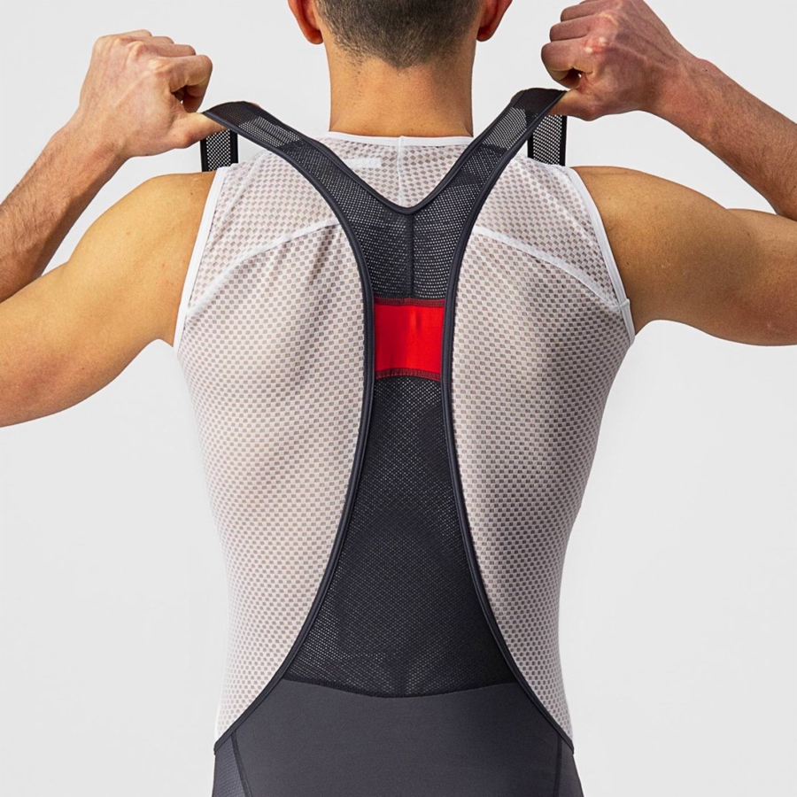 Dark Grey Men Castelli COMPETIZIONE Bib Shorts | EXTAD-8632